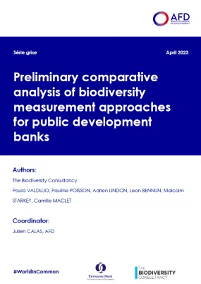 AFD_Série grise_8_Biodiversity Metrics_Vignette